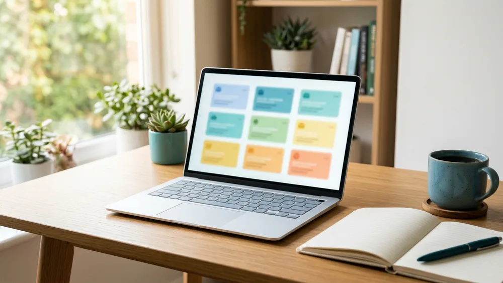 The nine types of marketing emails laid out as a grid of campaign tiles