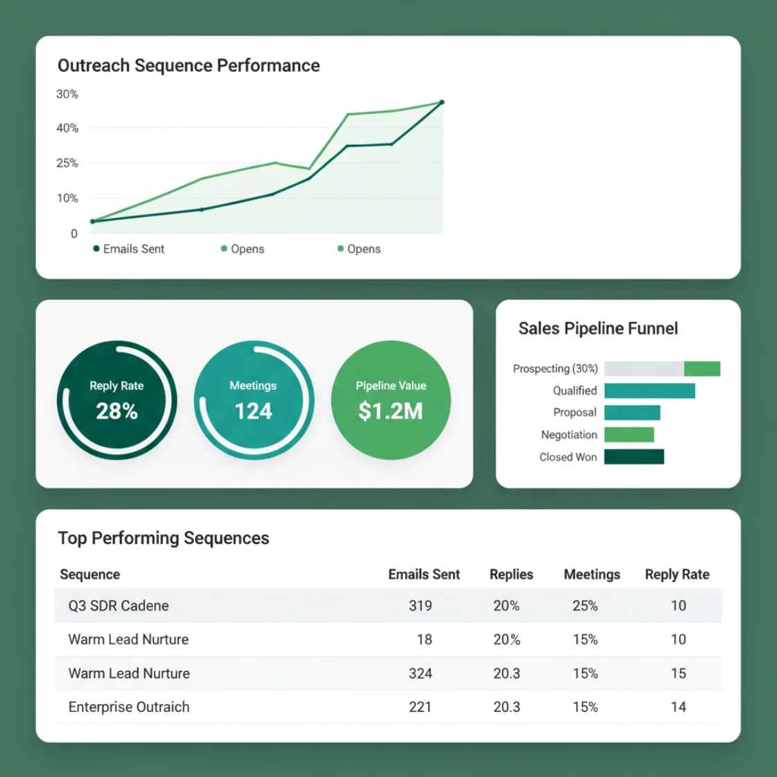 Sales engagement platform: one system for outreach, replies, and reporting