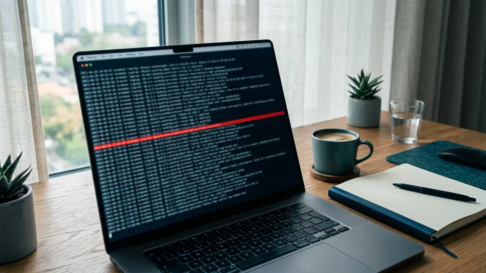 SMTP error codes in a server log with one bounce line highlighted