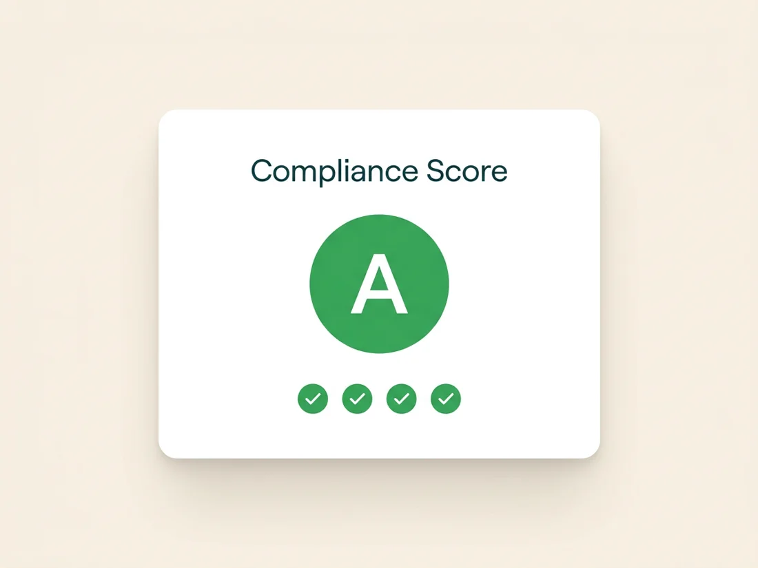 A domain health dashboard verifying every 2026 cold email compliance requirement