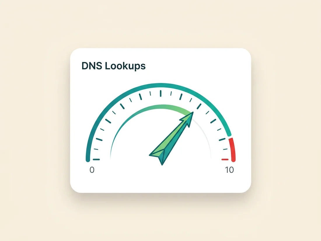 SPF DNS lookup gauge near the limit of 10, after which records return permerror