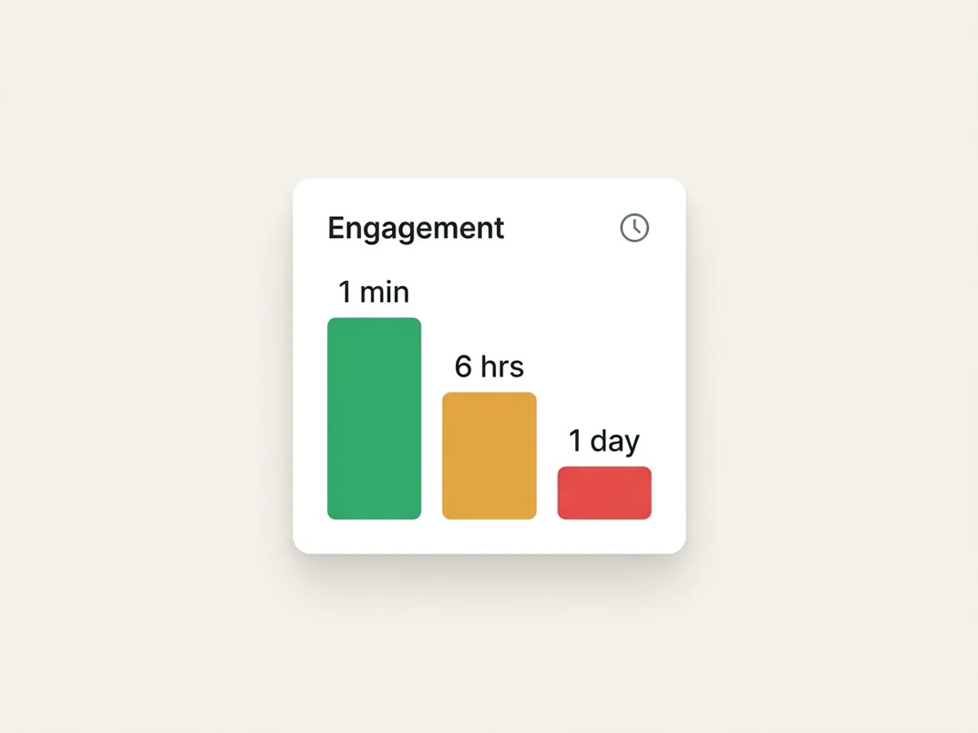 Welcome emails sending automatically within minutes of signup