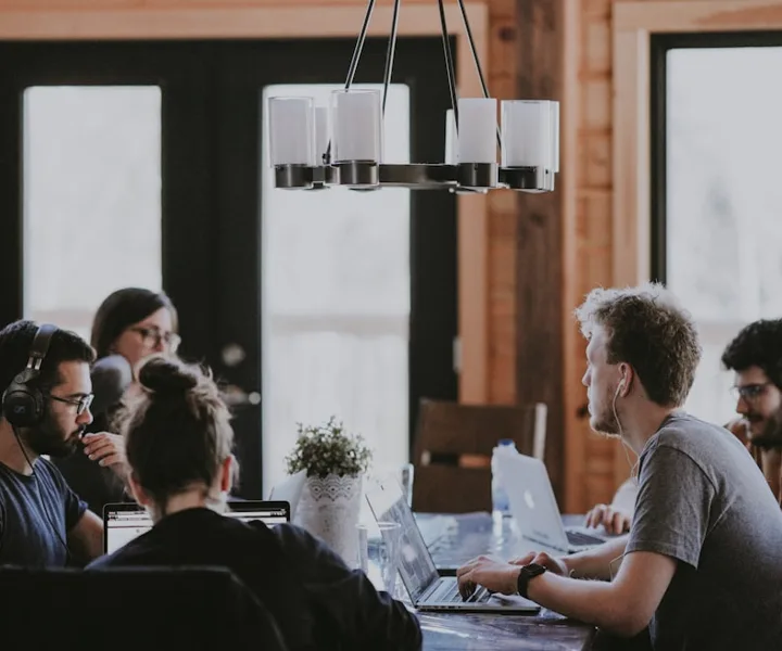 A team reviewing email validation results together